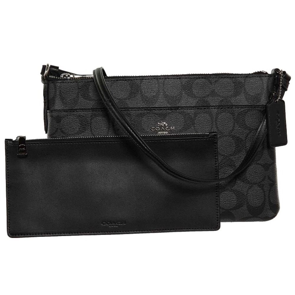 COACH Signature East West Crossbody